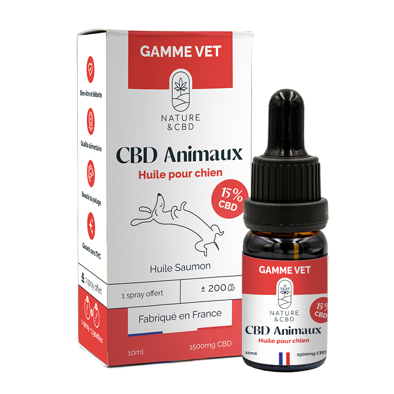 đ Huile CBD 15% â Pour Chiens