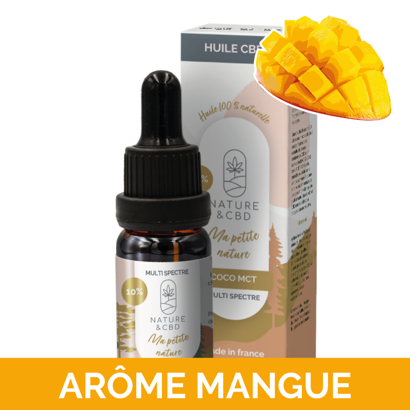 🥠Huile CBD Coco à la Mangue