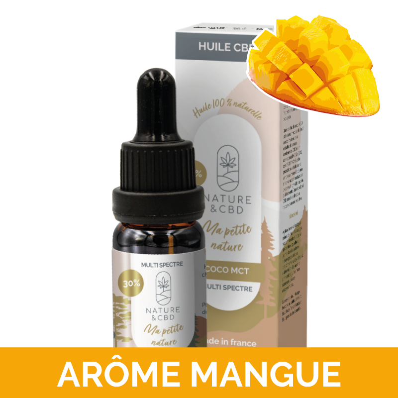 🥠Huile CBD Coco à la Mangue