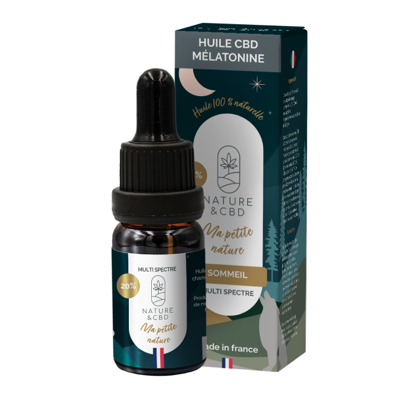 🌙 Huile CBD Mélatonine