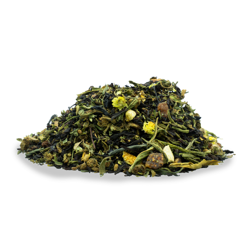 🌿 Thé Noir Délices Méditerranéens - Nature & CBD