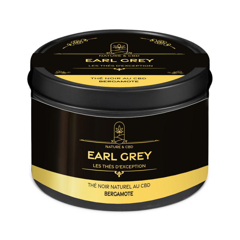 🍋 Thé Noir Earl Grey - Nature & CBD