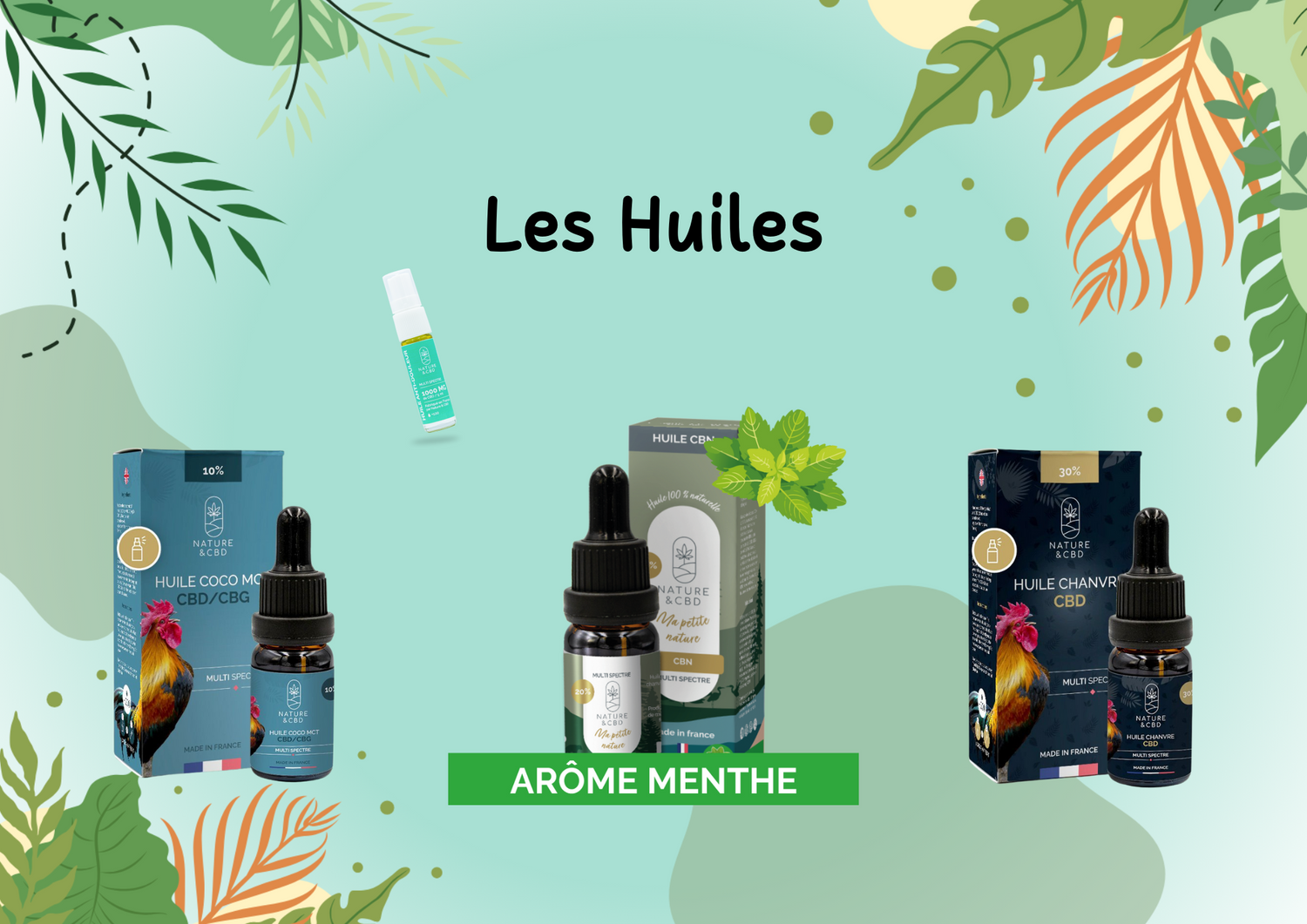Les Huiles de CBD