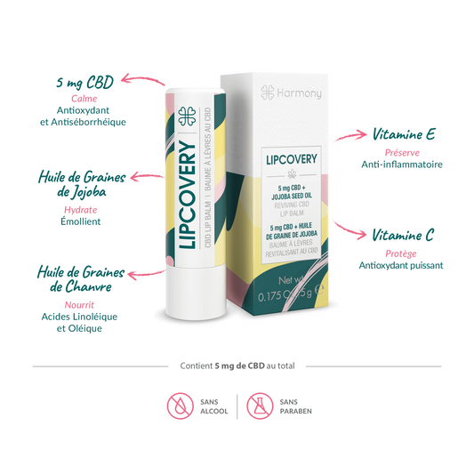 💋 Baume à Lèvre Lipcovery – Harmony