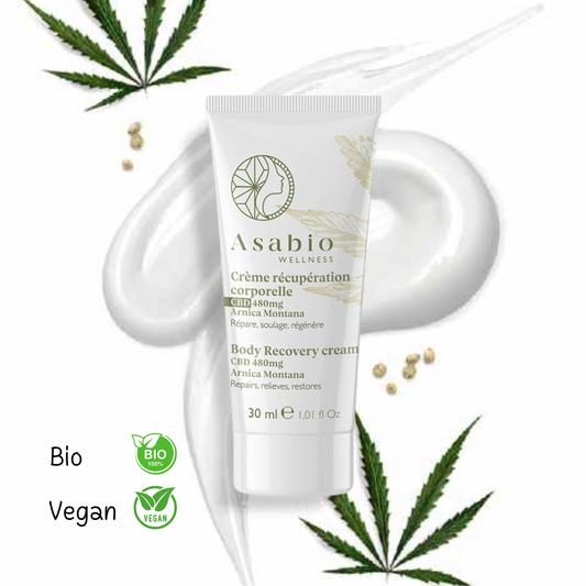 💪 Crème Récupération Corporelle - Asabio