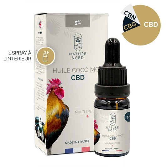 🥥 Huile CBD Coco MCT