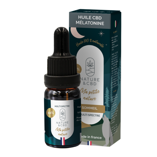 🌙 Huile CBD Mélatonine