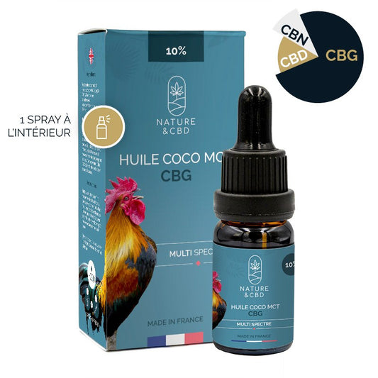 🥥 Huile CBG Coco MCT
