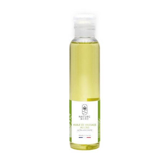 💆‍♂️ Huile de Massage - Nature & CBD