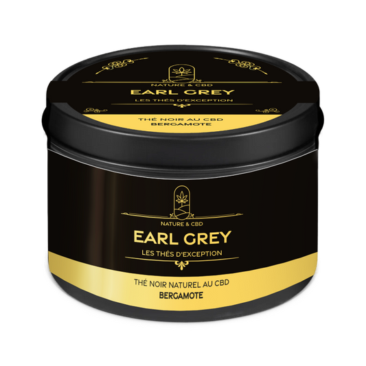🍋 Thé Noir Earl Grey - Nature & CBD