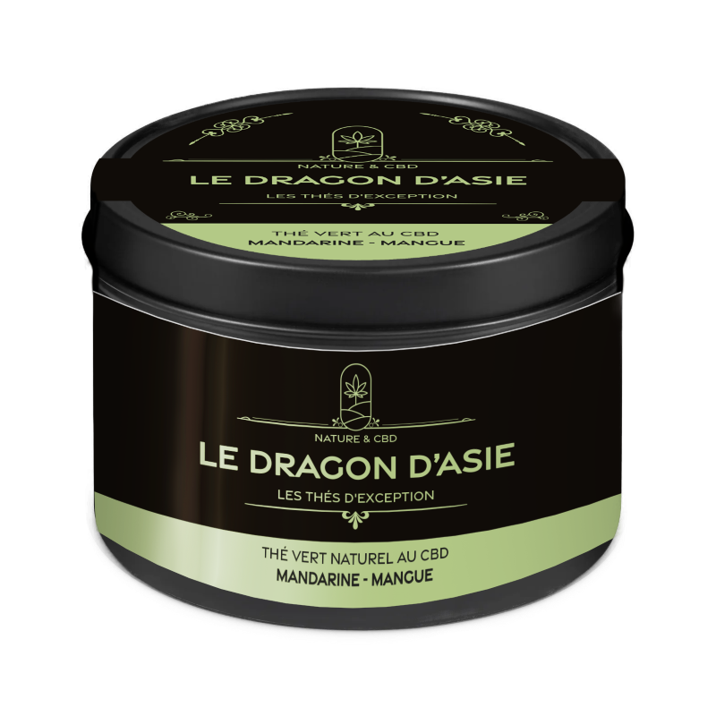 🐉 Thé Vert Dragon d'Asie - Nature & CBD