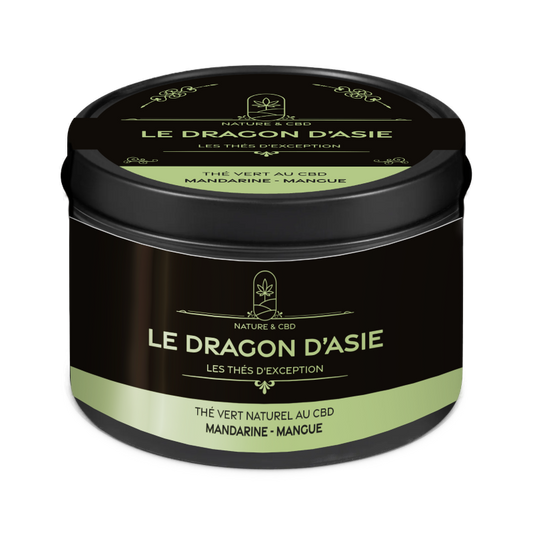 🐉 Thé Vert Dragon d'Asie - Nature & CBD