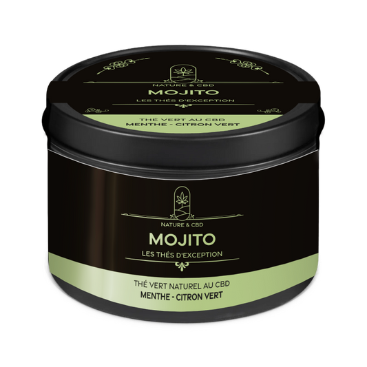 🍃 Thé Vert Mojito - Nature & CBD